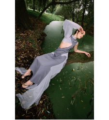 Blue Alophota Dress