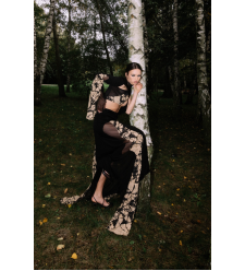 Black Alophota Dress