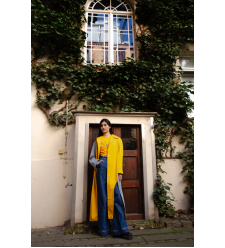  Trench gelb/blau