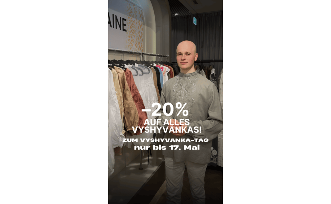 Feiert den Weltwyschywanka-Tag mit 20% Rabatt bei Sashkaproject!
