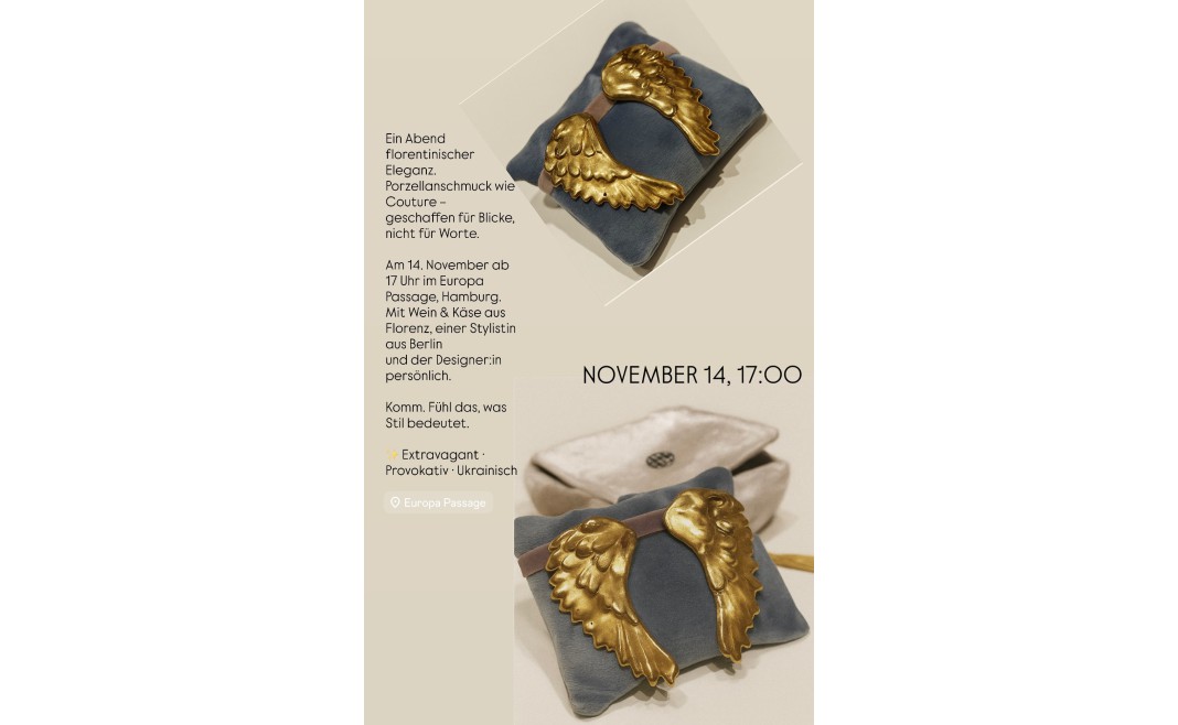 Ein Abend voller Kunst, Stil und Seele: Präsentation der ukrainischen Schmuckmarke A.PRI in Hamburg