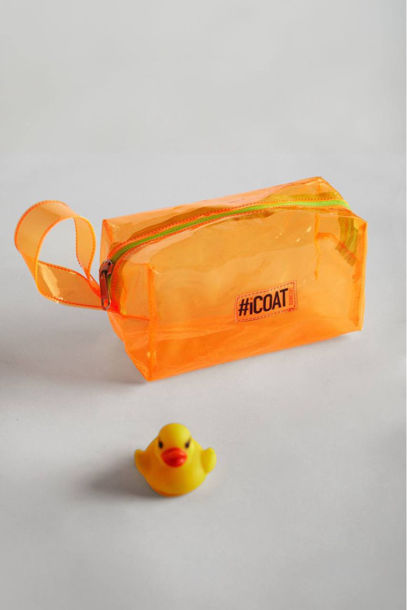 iCoat Kosmetiktasche "Ziegelstein"