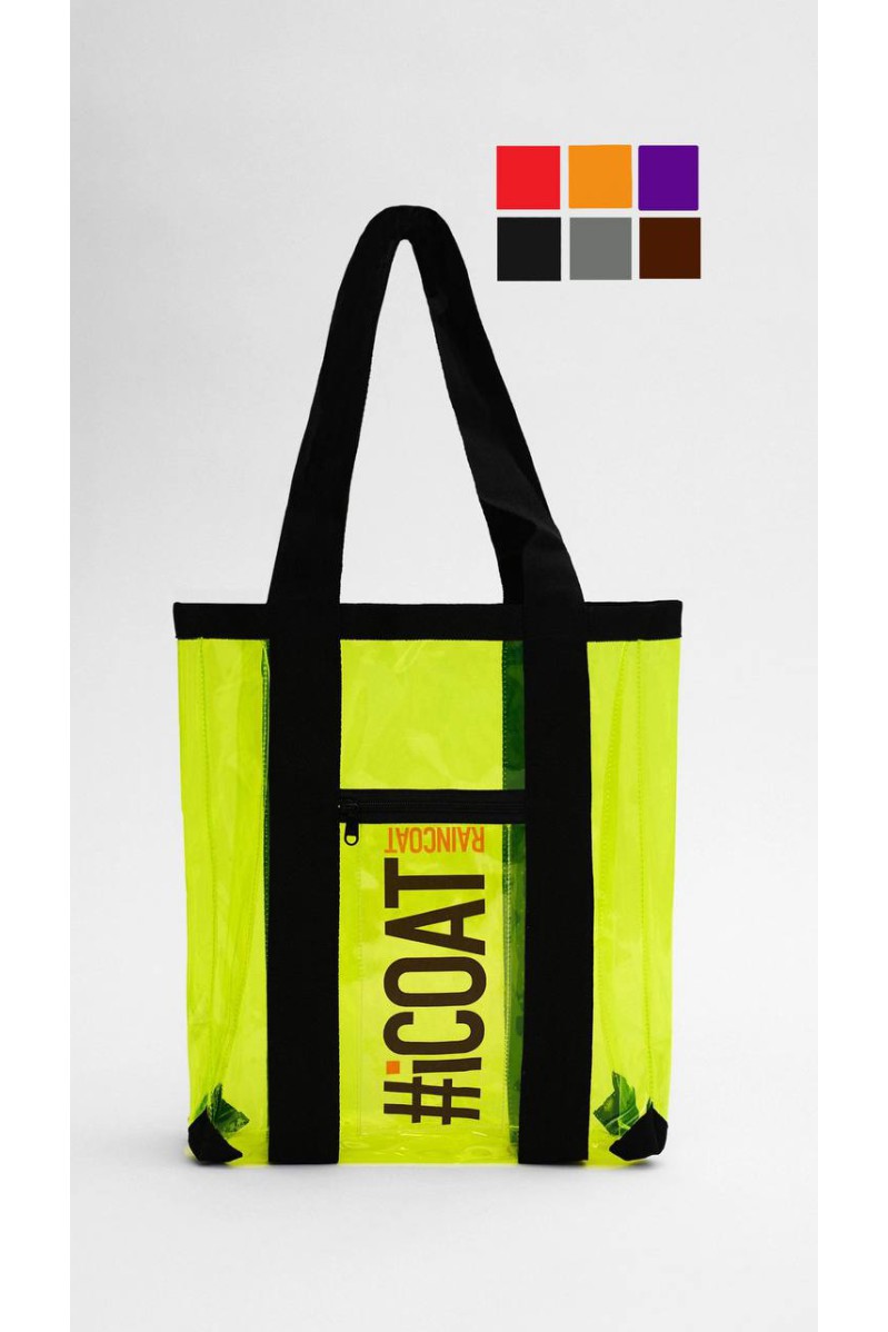 iCoat Neon Shopper-Tasche mit Tasche