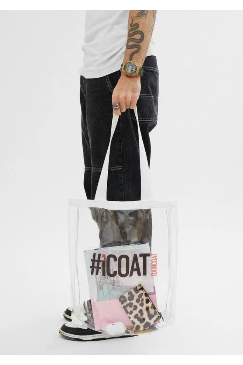 iCoat Transparenter „HAUZ“ Shopper