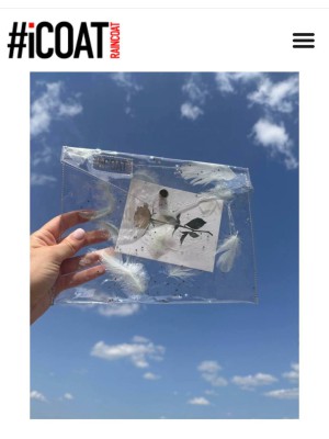 iCoat Transparente Reisetasche